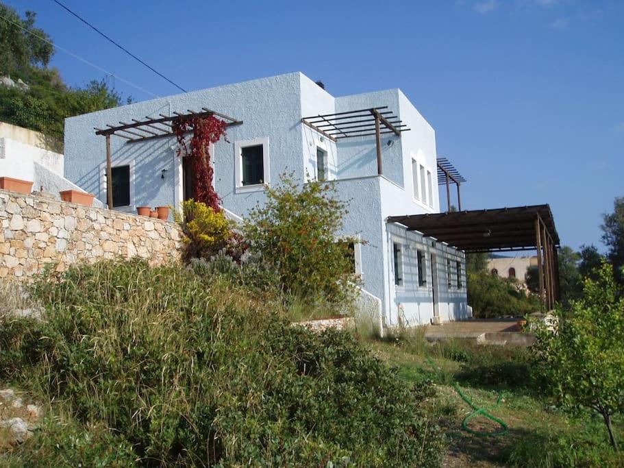 Villa With Breathtaking Views And Private Beach Agios Dimitrios  Extérieur photo