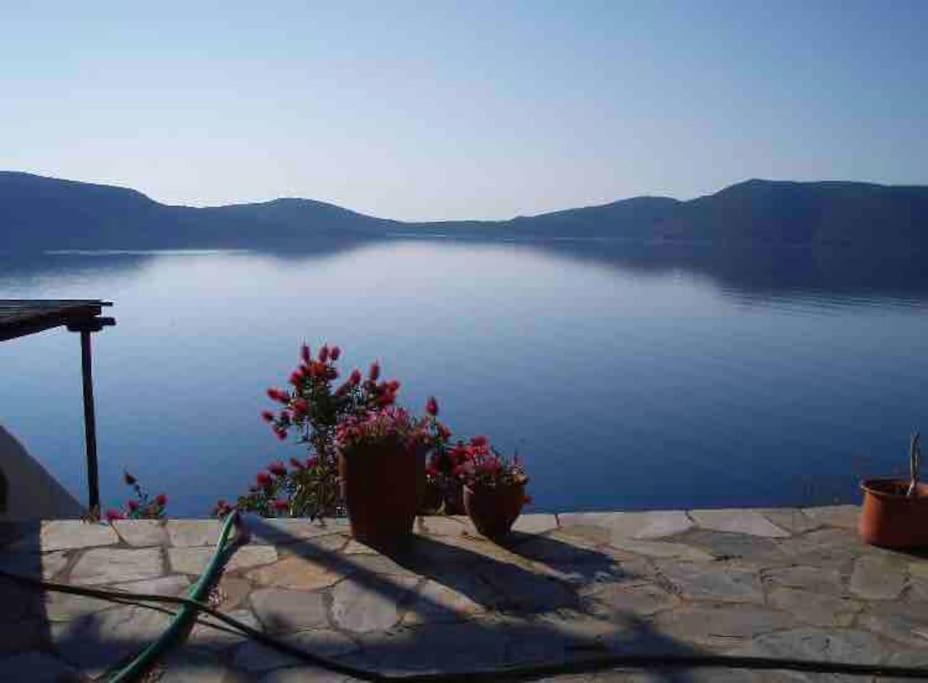 Villa With Breathtaking Views And Private Beach Agios Dimitrios  Extérieur photo