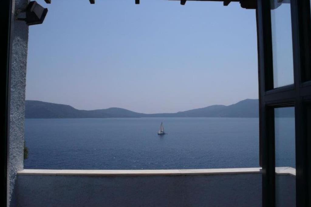 Villa With Breathtaking Views And Private Beach Agios Dimitrios  Extérieur photo