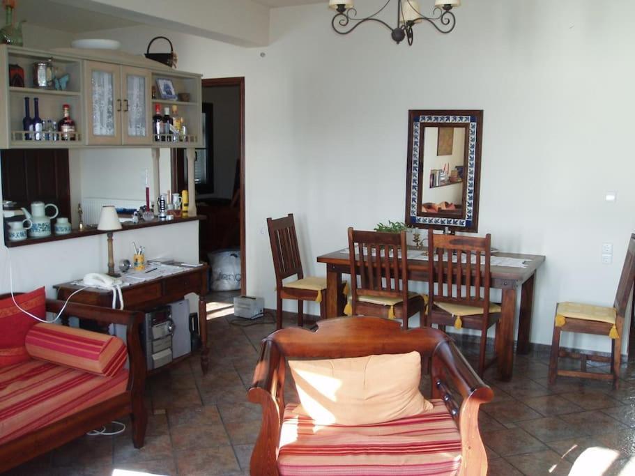 Villa With Breathtaking Views And Private Beach Agios Dimitrios  Extérieur photo